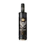 Vodka Black 20° Botella 700 Cc Ustinov