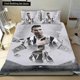 thumbnail image 1 of x1829 Bed SheetsFootball Star Ronaldo Bedding Set Duvet Cover / Piece Set Bedroom Decoration Lightweight Comfortable Soft 3-Piece Bedding Set (1 Duvet Cover + 2 Pillow Shams) nj1829, 1 of 5
