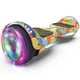 thumbnail image 1 of Hoverboard skate eléctrico con altavoz inalámbrico y luces LED adecuado para niños, niñas y niños para uso en interiores y exteriores, 1 of 3