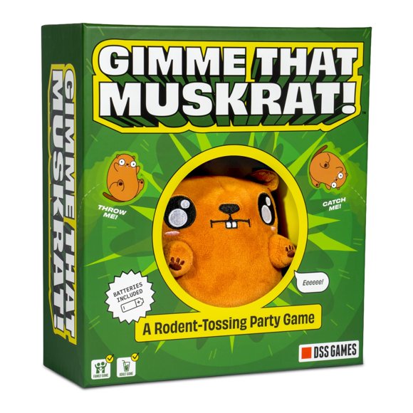 Juego De Fiesta Gimme That Muskrat Lanzamiento De Roedor