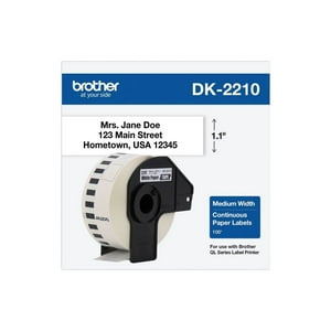 Etiqueta Brother Cinta De Papel Para Ql550