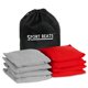 thumbnail image 1 of Bolsas para Cornhole SPORT BEATS Juego de 8 - 15 cm Rojo y Gris, 1 of 5