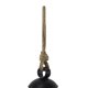 thumbnail image 5 of Campanas Decorativas de Vaca XL de Metal Negro Inspiradas en el Tíbet Deco 79, 5 of 9