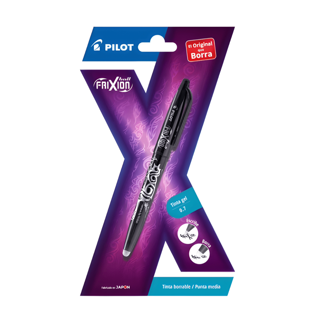 Lápiz Gel Pilot Frixion Ball 0.7 Mm Original Tinta Borrable