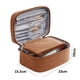 thumbnail image 2 of Bolsa de cosméticos sencilla, portátil, de almacenamiento multifunción, hecha con patrón de oveja., 2 of 5