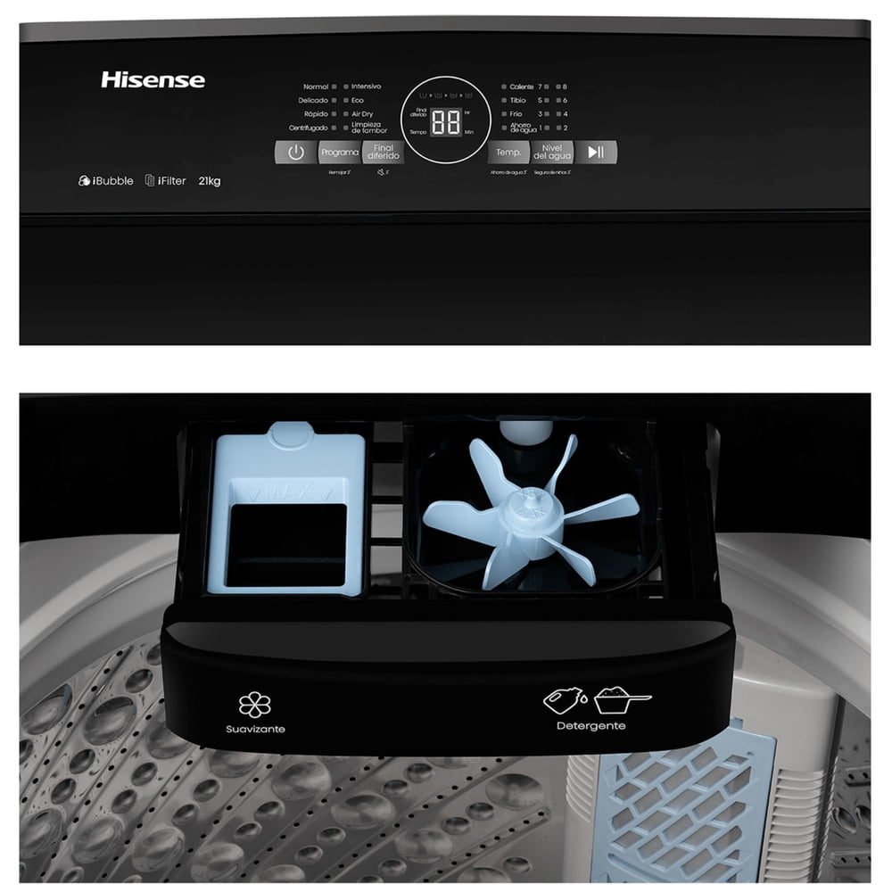 Hisense WT3I2123UT 21 kg Titanium Grey, foto 3