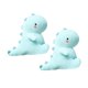 thumbnail image 4 of 2pcs Dinosaurio Felpa Lindo Animal De Peluche De Dibujos Animados Juguete De Felpa Azul, 4 of 5
