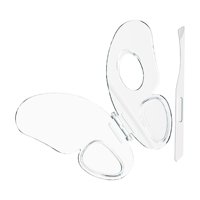 Ioensy - Paleta De Mezcla De Base De Bandeja De Paletas De Maquillaje Para Sombra De Ojos De Lápiz Labial De Belleza