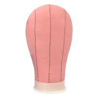 Magideal - Soporte Para Cabeza De Peluca, Peluca De Fijación De Cabeza De Maniquí, Fabricación De Peluca, Visualización De Sombreros, Molde De Cabeza De Peluca Rosado
