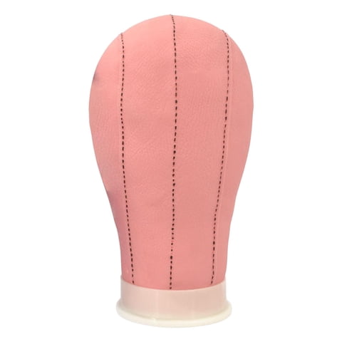Magideal - Soporte Para Cabeza De Peluca, Peluca De Fijación De Cabeza De Maniquí, Fabricación De Peluca, Visualización De Sombreros, Molde De Cabeza De Peluca Rosado