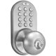 thumbnail image 1 of Cerradura de puerta MiLocks DKK-02SN con panel táctil electrónico y entrada sin llave, 1 of 7