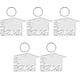 thumbnail image 1 of Llaveros de sublimación de graduación en blanco, 5 piezas, transferencia de calor, clase de 2024, llaveros, llaveros, colgantes para, 1 of 7