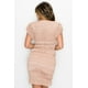 thumbnail image 3 of Conjunto de Top Fruncido Pronunciado y Falda con Volantes, 3 of 5