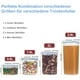thumbnail image 5 of Juego de contenedores de almacenamiento, contenedores para cereales a granel y contenedores para almacenar alimentos, contenedores de almacenamiento de plástico herméticos, juego de 7, 5 of 6