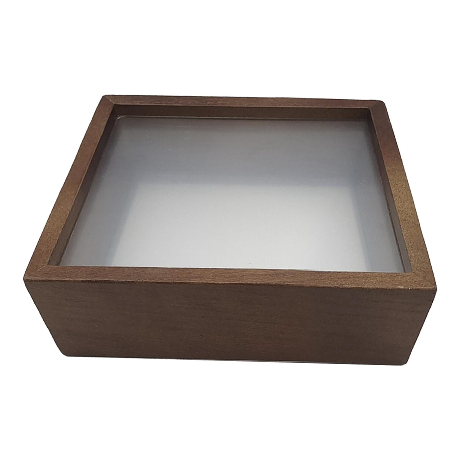 Bothyi - Vitrina De Flores Secas, Marco De Caja De Sombra De Madera Para Fotos De Boda De Recuerdo