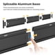 thumbnail image 3 of Soporte de Pared para Guitarra LEKATO con 5 Ganchos, Riel de Aluminio de 130 cm, 3 of 9
