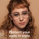 thumbnail image 2 of Gafas con bloqueo de luz azul Gaoye Stylish para mujer, paquete de 3, 2 of 7