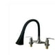 thumbnail image 2 of Llave Combinacion Lavaplatos Cuello Flexible 2 Chorros Negra, 2 of 2