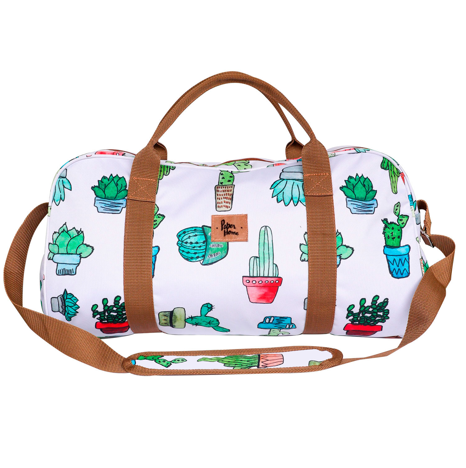 Paper-Home - Bolso Viaje Sustentable Cactus