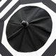 thumbnail image 2 of Sombrilla de patio Sunnyglade, 9 pies y 8 varillas, negro y blanco, 2 of 5
