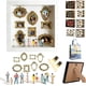 thumbnail image 1 of Kit mini museo personalizado DIY caja sombra figuras focos regalo aniversario, 1 of 8