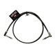 thumbnail image 1 of Cable de conexión Ernie Ball P06410, cinta plana estéreo de 24 cm, negro, 1 of 1