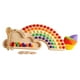 thumbnail image 4 of Tablero De Madera Juego De Cuentas Clasificación De Colores Juguetes Apilables Para Juegos Clasificación A Juego 33cmx14.3cm B, 4 of 5