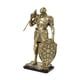 thumbnail image 5 of Estatua De Caballero, Regalo Coleccionable, Figura De Caballero Para Estantería, Escritorio, Dormitorio, Oro, 5 of 5
