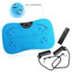 thumbnail image 2 of Plataforma Vibratoria PWRFitness PV300 Celeste con Masajeador de Pies y Bandas Elásticas, 2 of 3