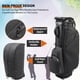 thumbnail image 5 of Bolsa de golf con soporte BOBOPRO de cuero PU impermeable, 14 compartimentos, 5 of 6