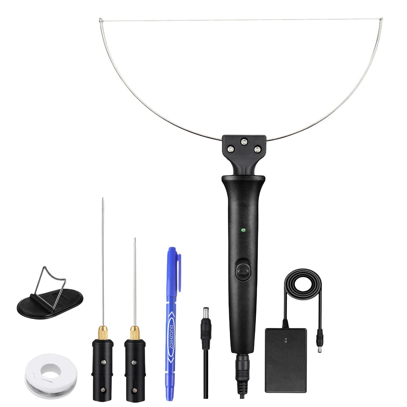 Magideal - Juego De 8 Piezas De Herramientas Cortadoras De Espuma De Alambre Caliente, Máquina Cortadora De 18w Para Tableros De Carteles De Espuma, Tableros De