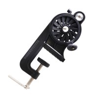 Magideal - Carrete De Línea De Pesca Con Función De Desenrollado, Herramienta De Carrete De Sistema De Bobinado De Línea De Pesca Con Abrazadera, Suministros De