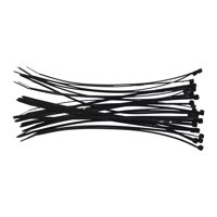 Amarras Plásticas Negra 250X3Mm 25 Unidades Macrotel