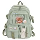 thumbnail image 1 of Girls Backpack Cute School Bags Student Teens Girls Pockets Women Laptop Backpack Harajuku Kids Waterproof Nylon Korean Leisure, 1 of 3