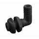 thumbnail image 1 of Conector Attwood Mari 38801 de 90° para manguera de 0,75" negro, 1 of 1
