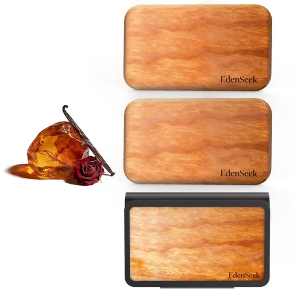 Ambientador Para Auto De Madera 40+ Días Aceites Esenciales