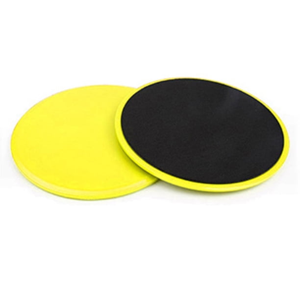Deslizadores de núcleo. Uso en ambos lados sobre alfombra o pisos de madera. Equipo de ejercicio abdominal.