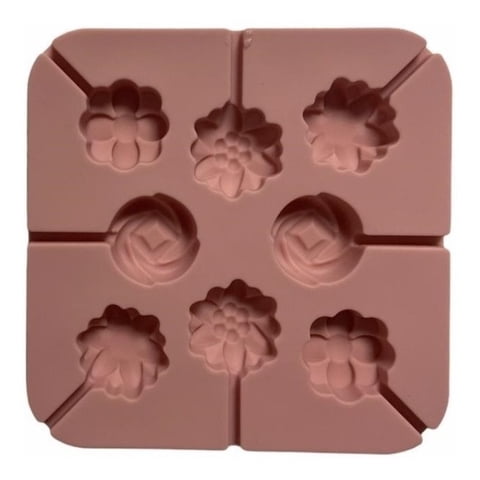 Genérico - Molde Silicona Moldes De Cakepop Molde Para Paletas Flores