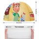 thumbnail image 2 of Manny Manitas Gorro de Natación de Licra, Gorro de Baño de Tela Cómoda, Gorro Elástico Antideslizante para Hombres, Mujeres y Niños, 2 of 6