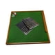 thumbnail image 5 of Juego de juego de Mahjong portátil Juego de mesa de Mahjong de 144 fichas Juego de mini Mahjong con mesa de Mahjong plegable Juegos de fichas clásicas negro, 5 of 5