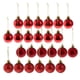 thumbnail image 4 of 24pcs 6cm bolas de navidad adornos de árbol de navidad colgando decoraciones rojo, 4 of 5