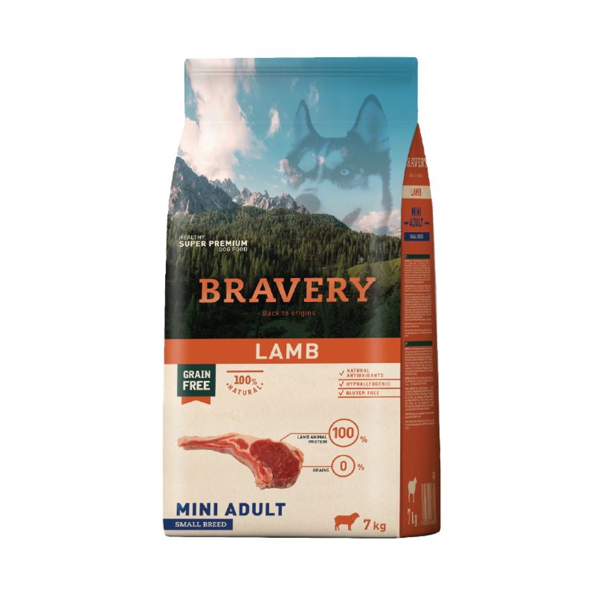 Alimento Super Premium Para Perros Adultos Razas Pequeñas Sabor Cordero 7 kg
