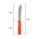 thumbnail image 4 of Cuchillo Zenport 17 cm Hoja de Acero Inoxidable Plateada, 4 of 6