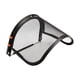 thumbnail image 5 of Combo De Protector Facial Y Soporte Para Cascos De Ala Completa Visera De Alambre De Metal Negro, 5 of 5