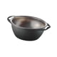thumbnail image 3 of Canasto Coladora De Acero Inoxidable, Escurridor De Alimentos Para El Hogar, Cocina, Lavado, Arroz, Negro, S, 3 of 3