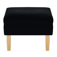 Bodevir - Pouf Sky 1C Felpa 05 Negro