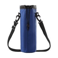 Magideal - Bolsa Térmica Para Transportar Botellas De Agua, Bolsa Térmica Para Llevar Con Correa Para El Hombro, Funda Para Botellas, Funda Para Viajes Y Picnic. Azul
