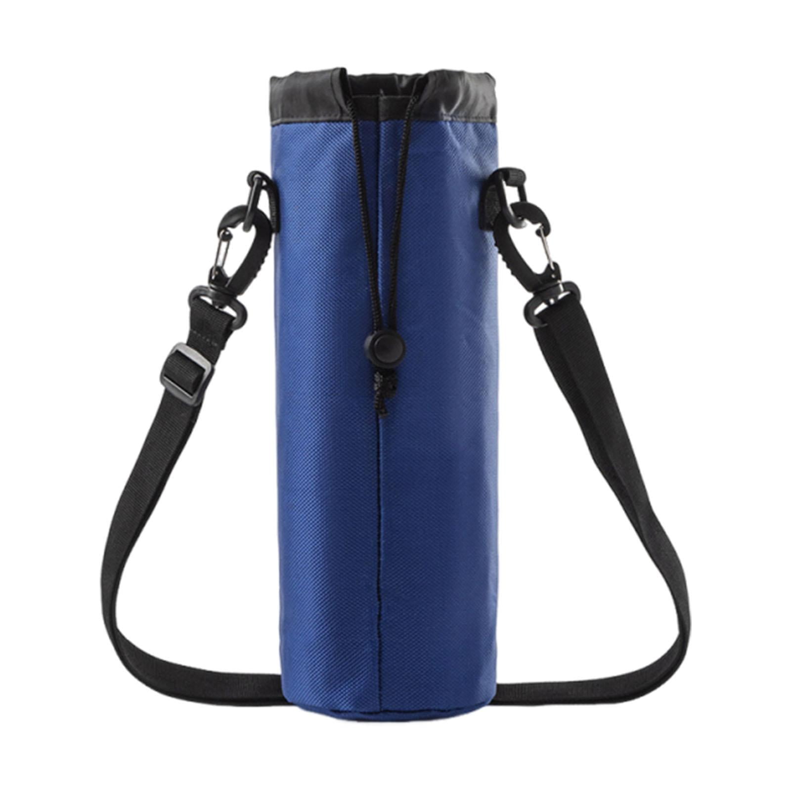 Magideal - Bolsa Térmica Para Transportar Botellas De Agua, Bolsa Térmica Para Llevar Con Correa Para El Hombro, Funda Para Botellas, Funda Para Viajes Y Picnic. Azul