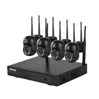 Kit Nvr 4 Cámaras Ip Wifi 1296P 3Mp Escam Wnk614