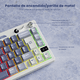 thumbnail image 5 of Teclado Mecánico Inalámbrico RK M65 Ocean Blue 65% Español – Royal Kludge, 5 of 6